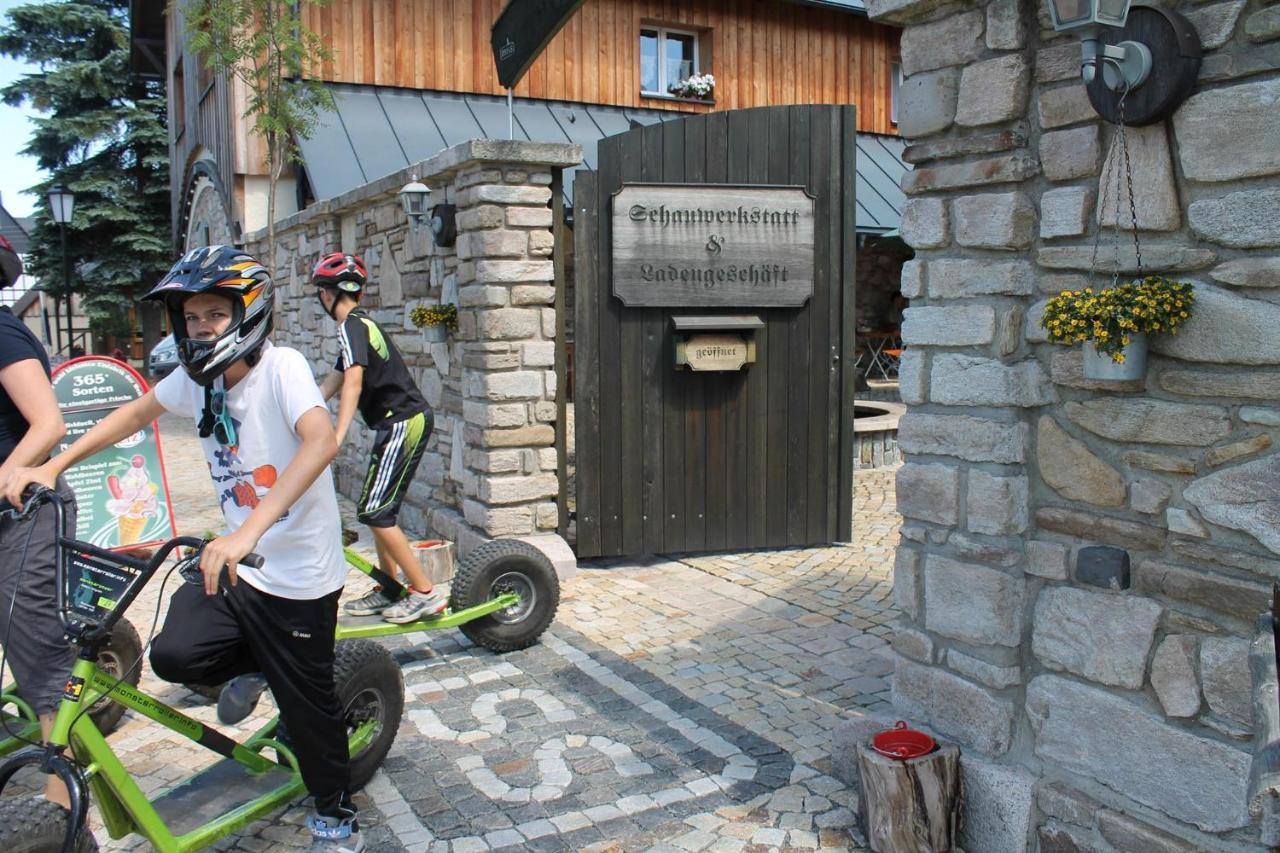 Appartements Im "Landhaus Am Frohnauer Hammer" Annaberg-Buchholz Eksteriør billede