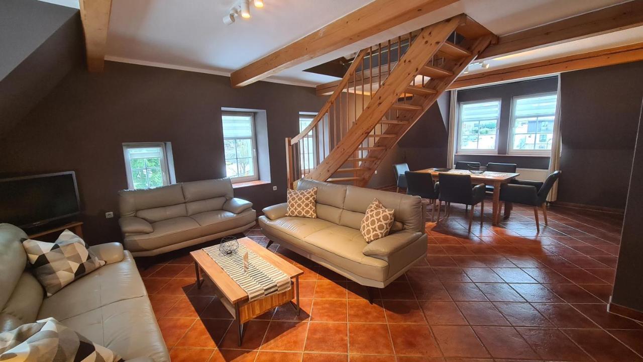Appartements Im "Landhaus Am Frohnauer Hammer" Annaberg-Buchholz Eksteriør billede