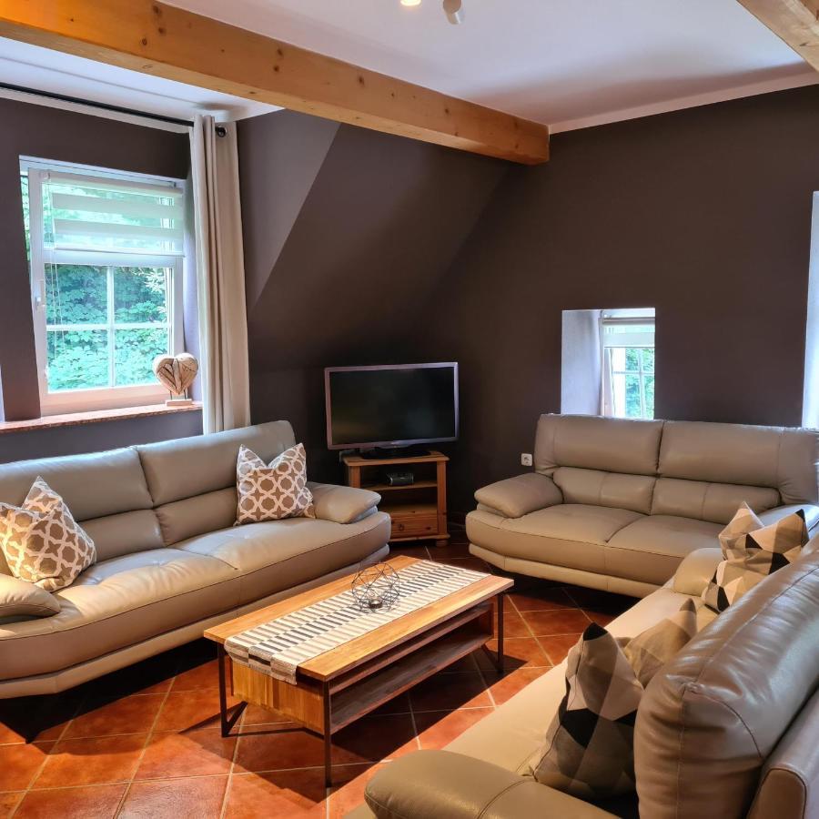 Appartements Im "Landhaus Am Frohnauer Hammer" Annaberg-Buchholz Eksteriør billede