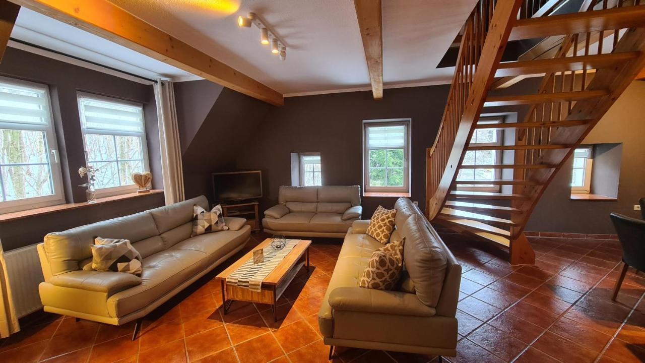 Appartements Im "Landhaus Am Frohnauer Hammer" Annaberg-Buchholz Eksteriør billede