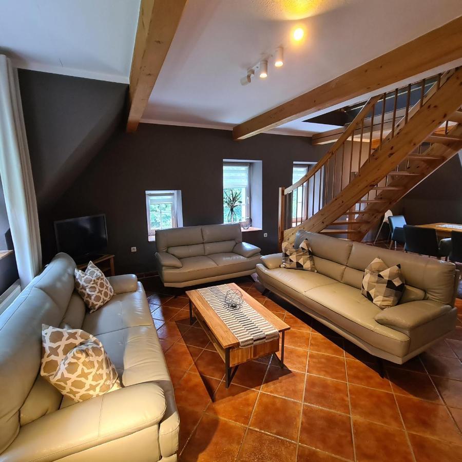Appartements Im "Landhaus Am Frohnauer Hammer" Annaberg-Buchholz Eksteriør billede